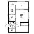CITY RESIDENCE月寒中央の間取図