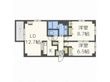 サイレンスミルティーユの間取図