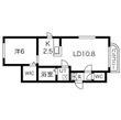 福禄寿の間取図