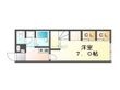 レオパレスシーサー館の間取図