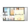 レオパレス新都心メカルⅡの間取図