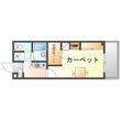 レオパレスサザンシティなはの間取図