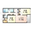 グランディオ　ＴＫの間取図