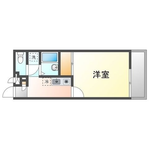拡大写真:クレイノアセントグリーン小禄 3階303の間取り