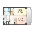 サウス ゼファーの間取図