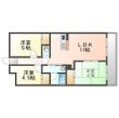 ニューライフ 首里南の間取図