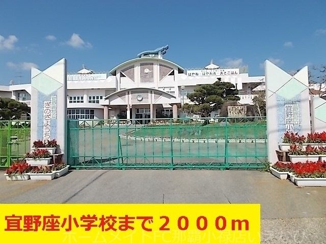 写真:宜野座小学校
