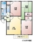 フォブールあおいの間取図