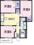 ベルク 21の間取図