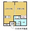 リュヌ・ド・ミエルの間取図