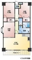 ヴィラクラマスの間取図