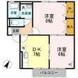 メゾンフォンティーヌ　B棟の間取図