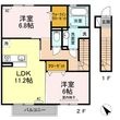 観渦庵の間取図