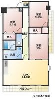 ヴィラクラマスの間取図