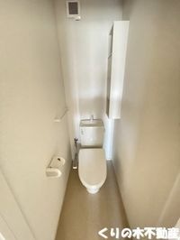 トイレもきれいです