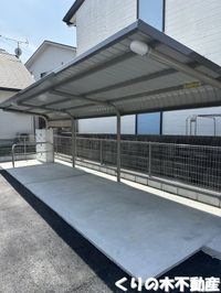 駐輪場です