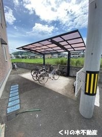 駐輪場もあります