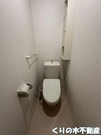 トイレもきれいです