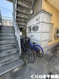 駐輪場です