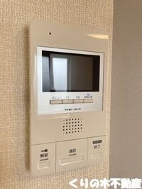 モニター付きインターホン完備
