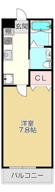 ノイヴェル巽北の間取図