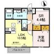 スペチアーレKの間取図