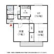 メゾンニュー池島 Aの間取図