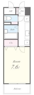 ヴィラハピネスの間取図
