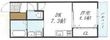 Gradito花園の間取図