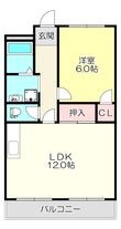 プリンストン布施の間取図