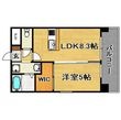 カウニス巽中の間取図