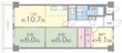 グランドゥール緑ヶ丘の間取図