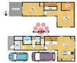 Lease House Matsubaraの間取図
