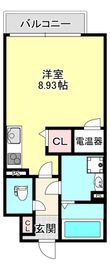 アート徳庵の間取図