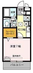 セジュールオッツ八戸ノ里の間取図