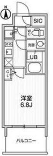 La Douceur北巽の間取図