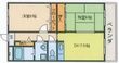 グリーンパークの間取図