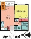メゾンdeソレイユの間取図