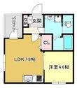 エスポワール林寺の間取図