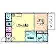 F asecia Leandの間取図