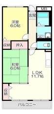 メルベーユ出戸の間取図