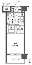 写真:CASSIA高井田NorthCourt 5階514の間取図