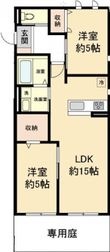 大阪市平野区平野市町1丁目の間取図