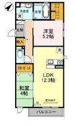 ボナールコートの間取図