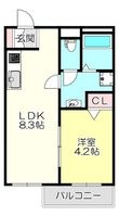 Dias東石切町の間取図