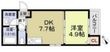 シティコート徳庵 の間取図