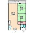メゾン大和枚岡の間取図