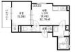 写真:ラモーナ稲田本町 1階104の間取図