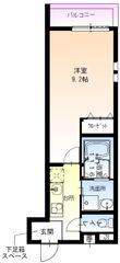 フジパレス岩田町ノースの間取図