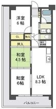 フローラ長田の間取図